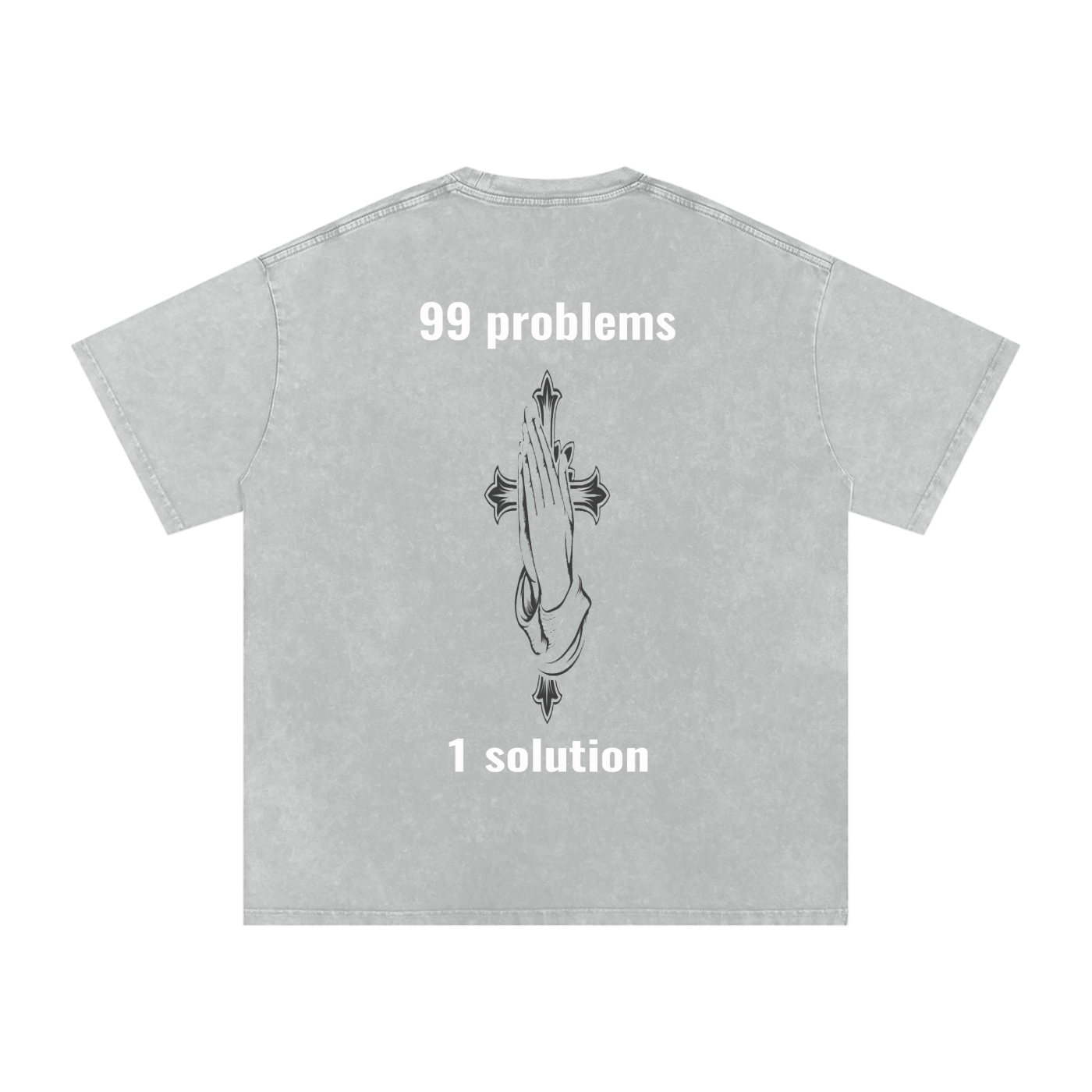 Acid Wash Oversize T-Shirt - 250 GSM