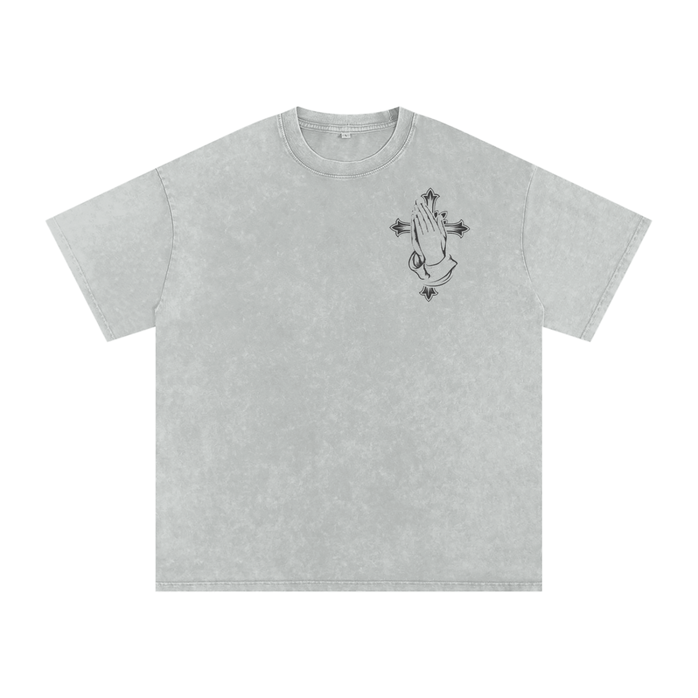 Acid Wash Oversize T-Shirt - 250 GSM