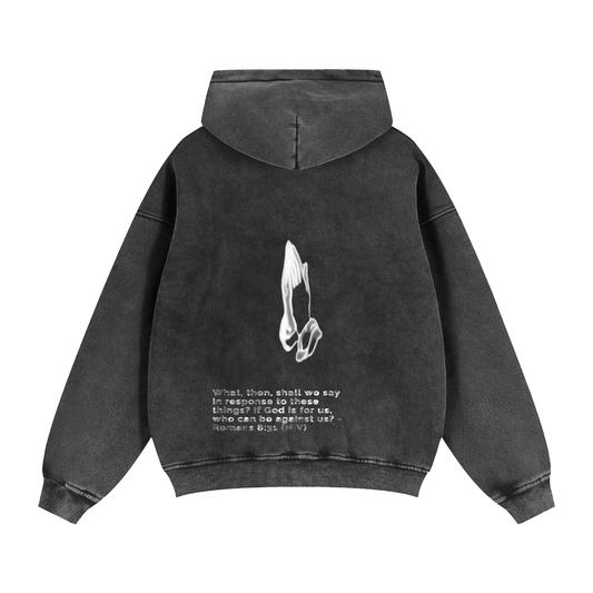 Zip-Through Boxy Fleece Hoodie