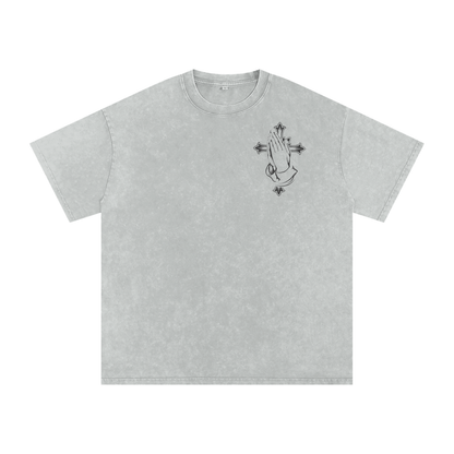 Acid Wash Oversize T-Shirt - 250 GSM